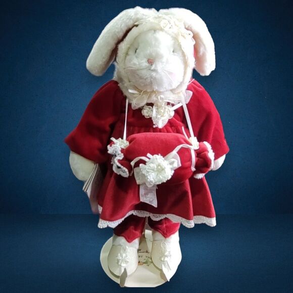 15" Hallmark 2002 Littlebit Folly Bunnies By The Bay Jolly Ice Folly Christmas - Picture 1 of 10